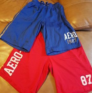2 pairs of Aeropostale athletic shorts XS